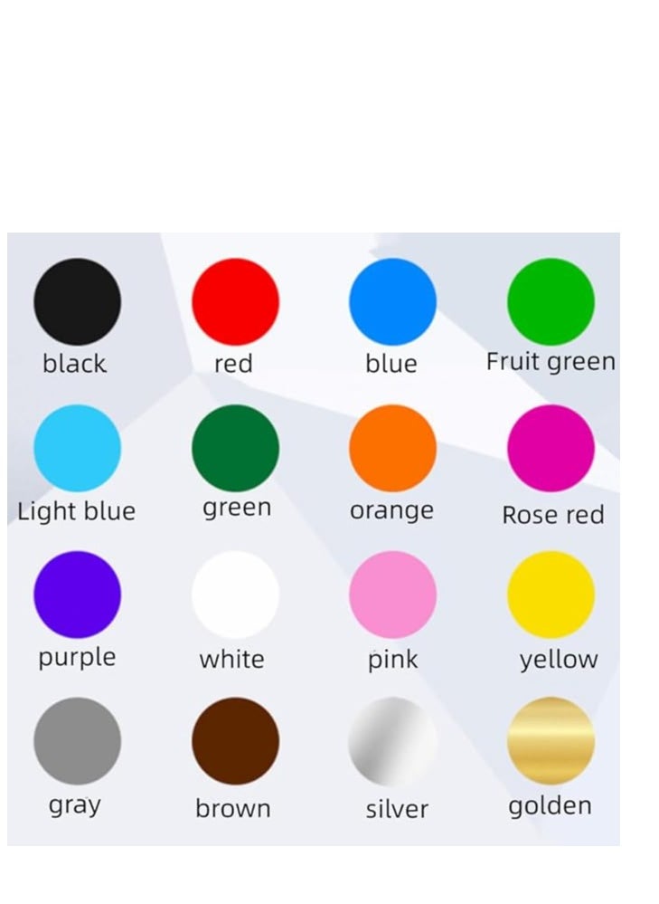 Generic - Small Circle Dot Stickers, 16 Sheets Color Labels Coding Circle Round Coding Dot Labels Stickers, Coding Adhesive Colored Sticker for Coloring Marking Organizing 0.25 Inch - Image 1