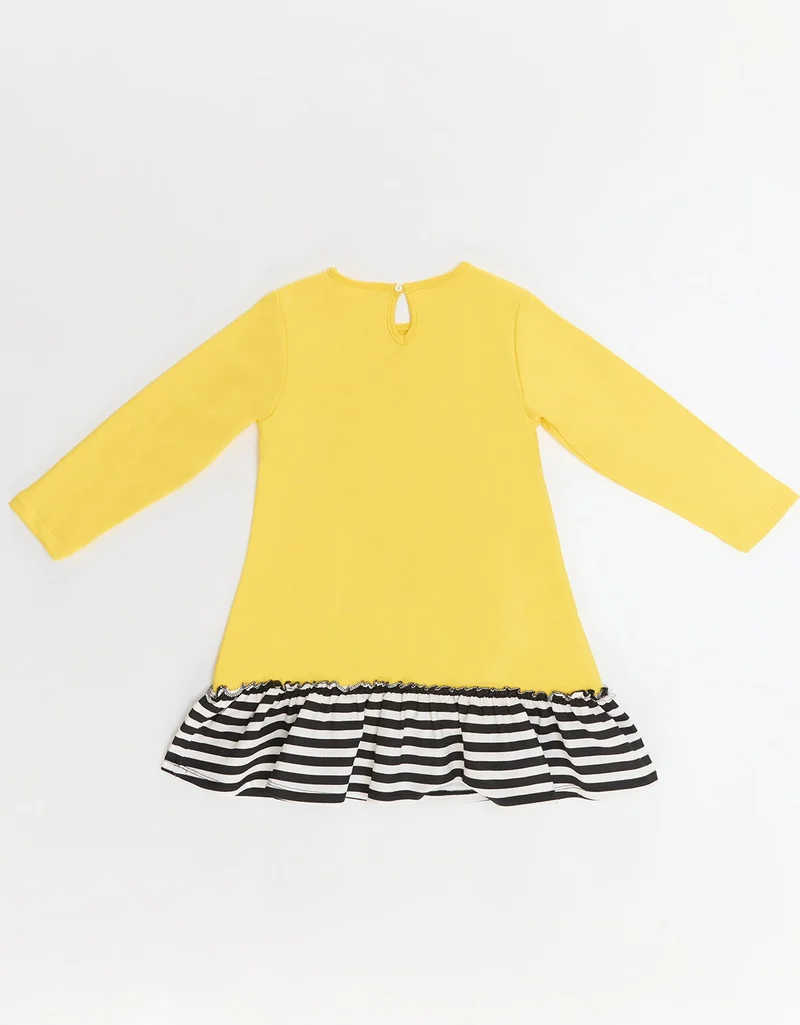Denokids Striped Hem Dress