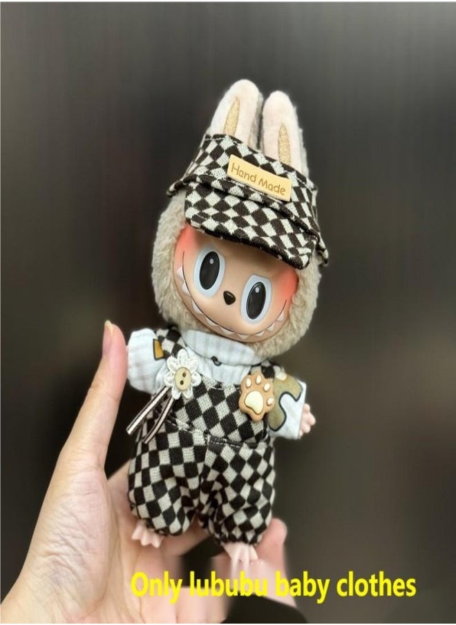 Labubu 17cm Plush Doll Clothing Set for 1st  2nd Generation – Interchangeable Outfits for Hanging Figures (Doll Not Included)  - Image 2