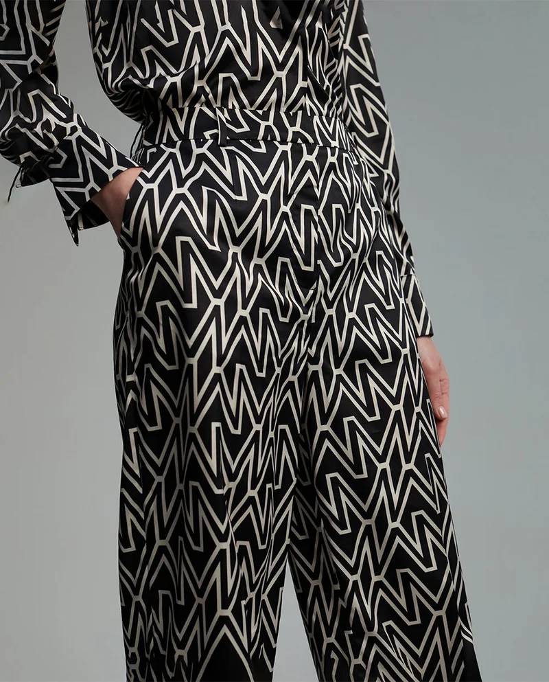 Lola Casademunt Trousers with M monogram