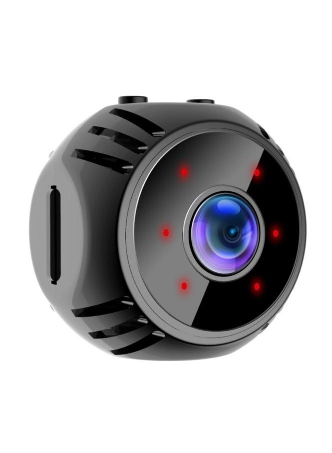 W8 Mini Camera HD 1080P Night Vision Battery Video Surveillance Wifi Smart Home Camera - Black - Image 1