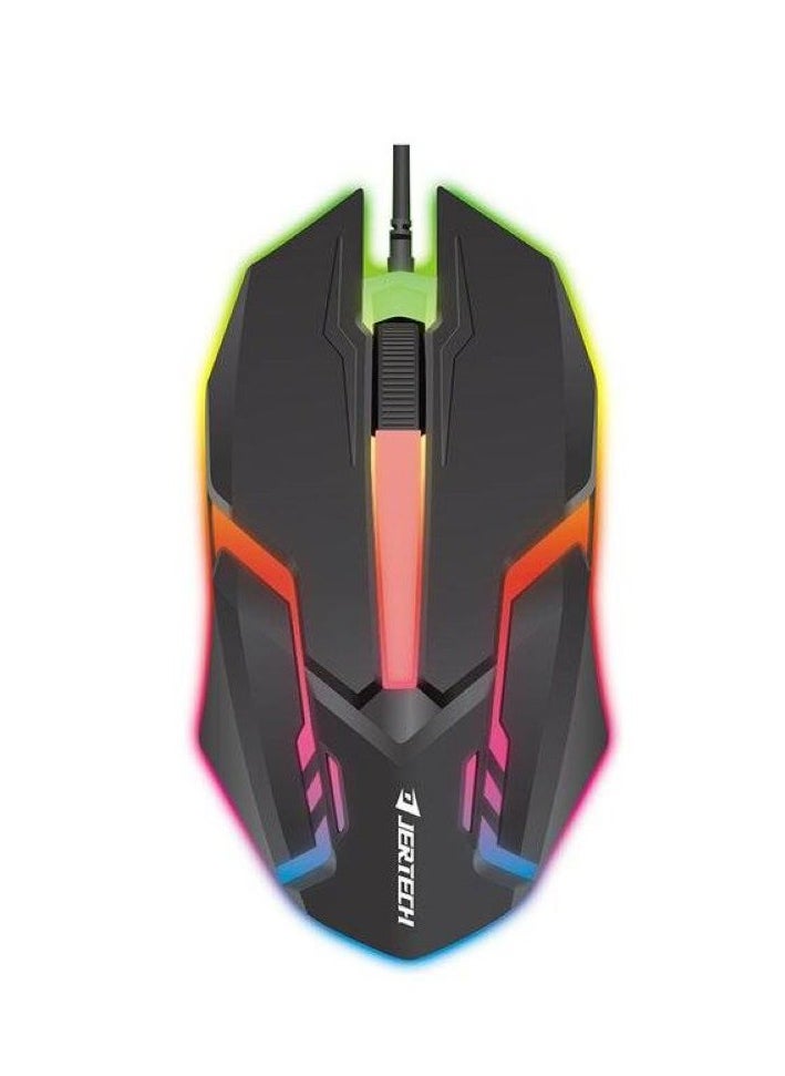 ماوس Jertech M200 WARWICK – تصميم هجومي وإضاءة لعب خرافية