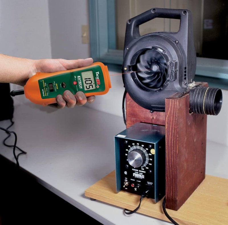 Extech RPM10 Combination Tachometer with Infrared Thermometer - Image 4