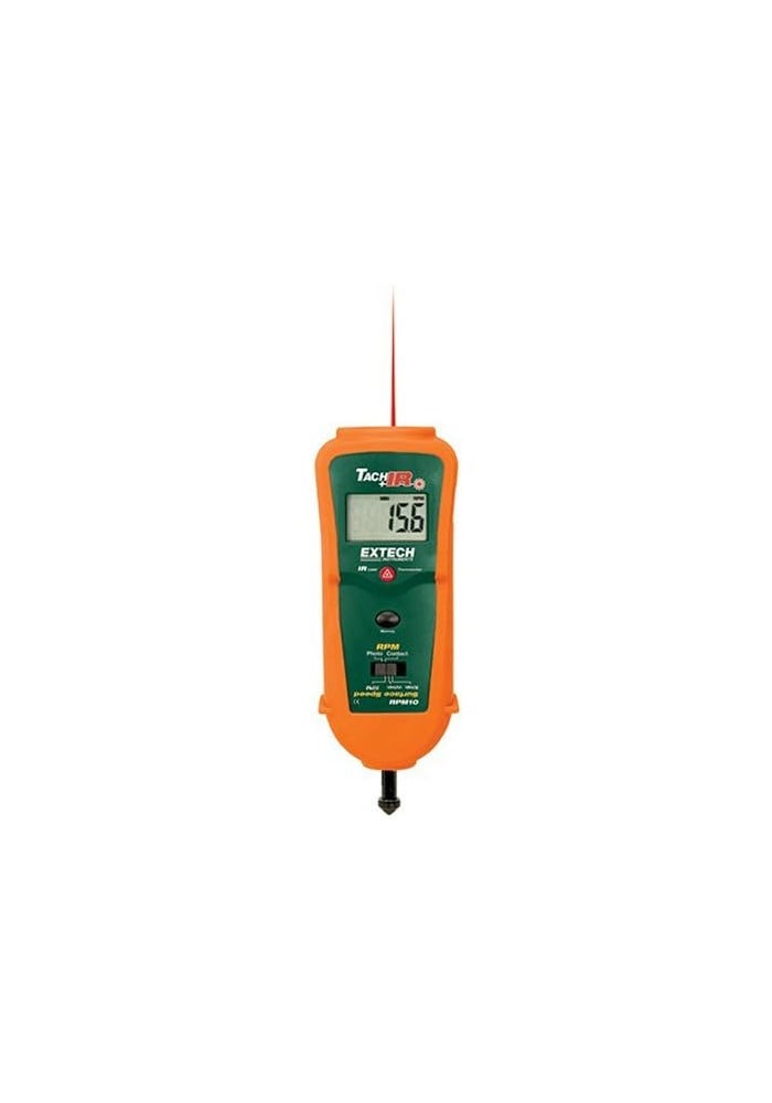 Extech RPM10 Combination Tachometer with Infrared Thermometer - Image 2