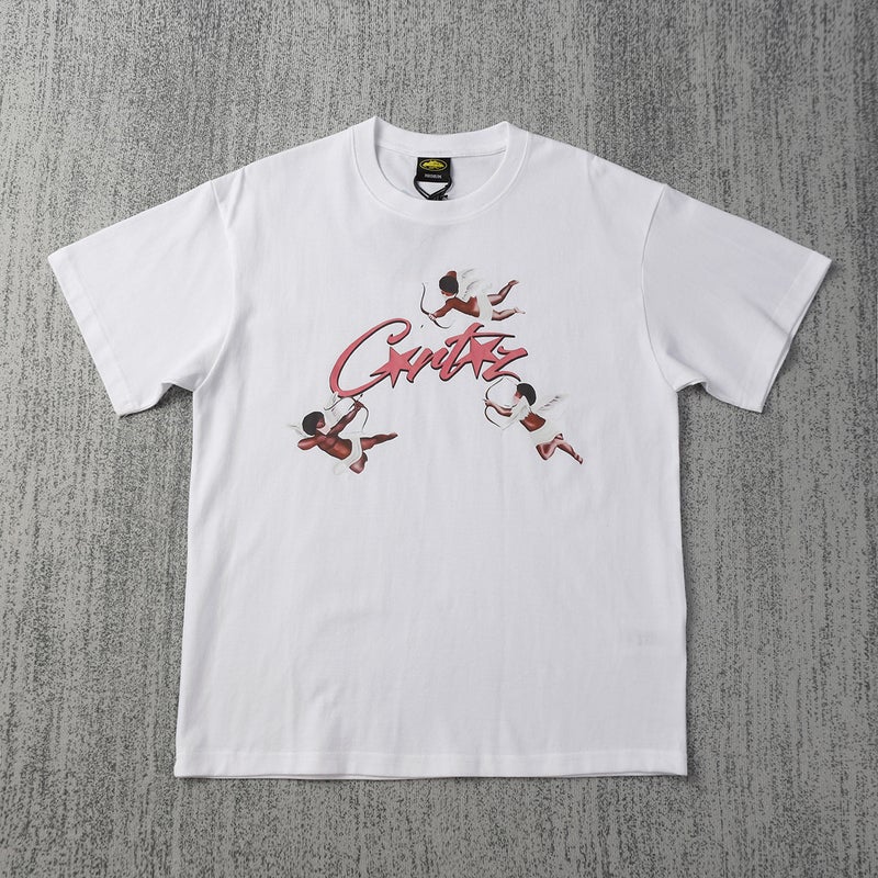 Niche Trendy Brand Timer Print Popular Versatile Short-Sleeve T-Shirt Summer Loose Casual Half-Sleeve - Image 1