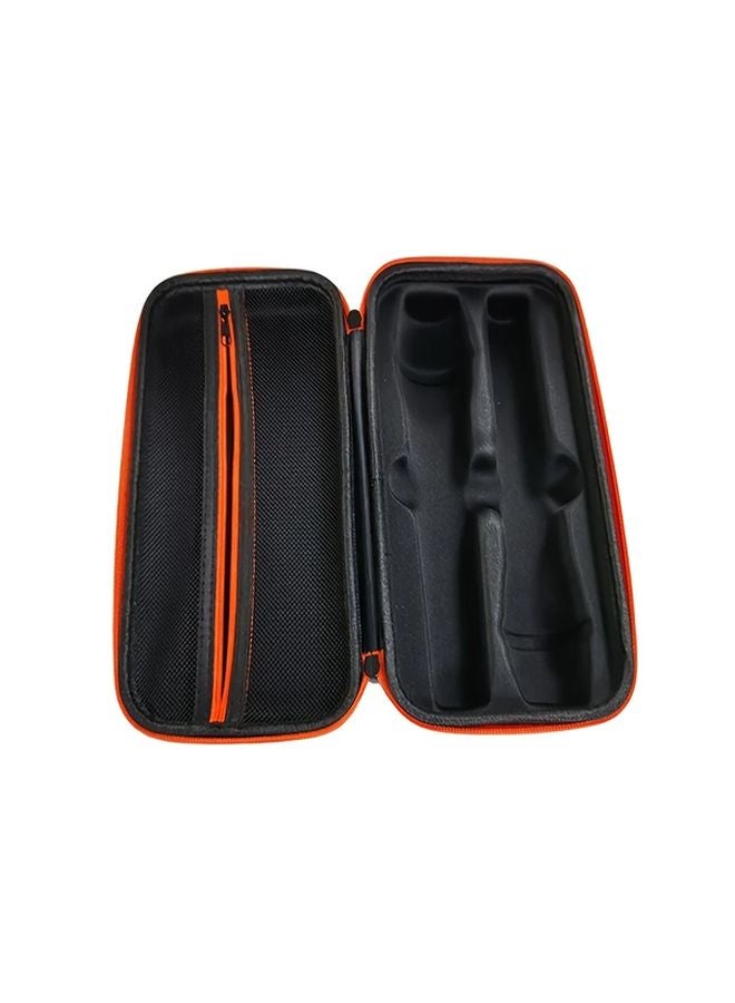 Shockproof Drop Proof EVA Storage Bag Dual Microphone Case Style 2 Black - Image 1