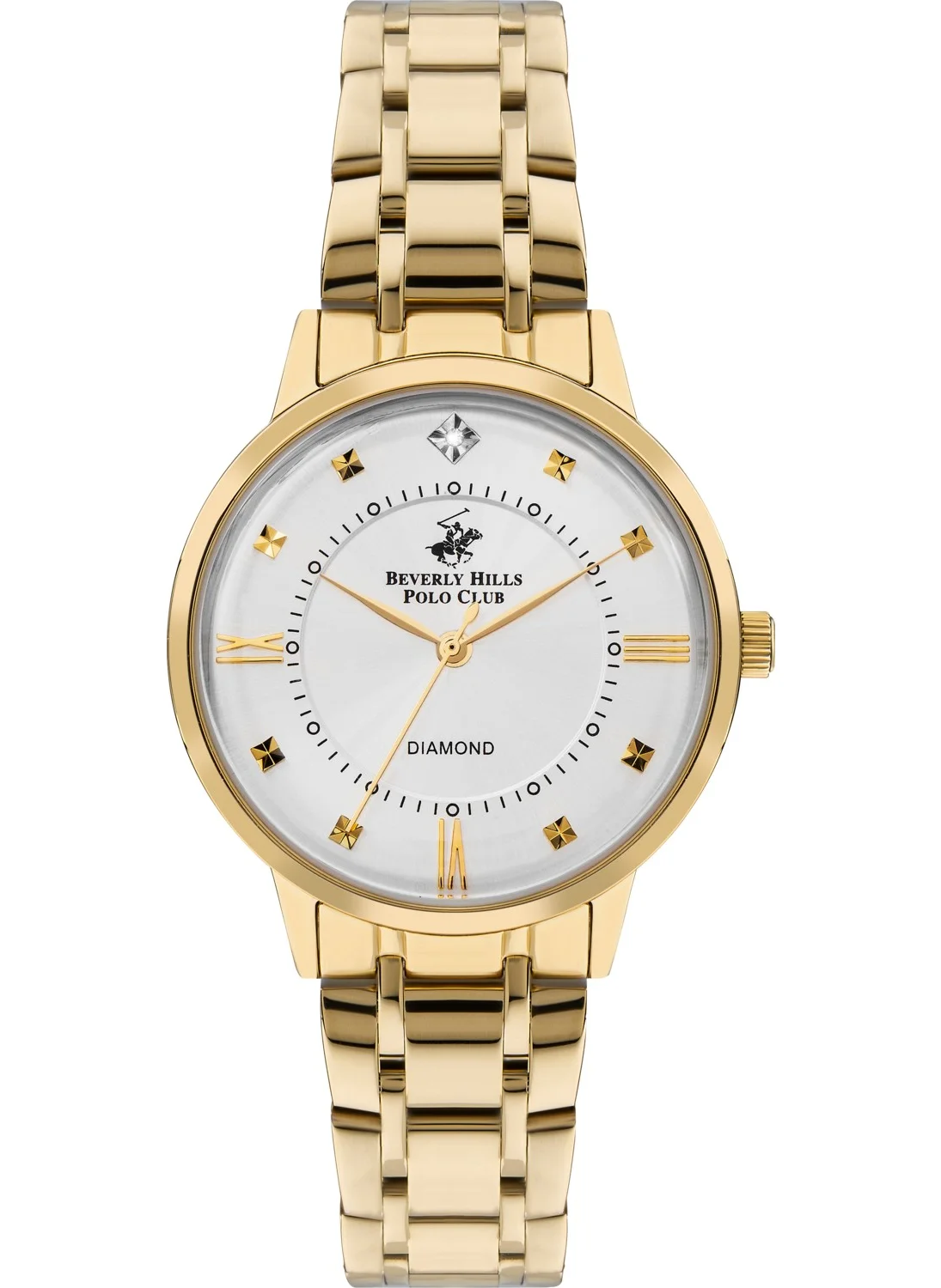 BEVERLY HILLS POLO CLUB BP3388C.130 Diamond Yellow Women's Wristwatch