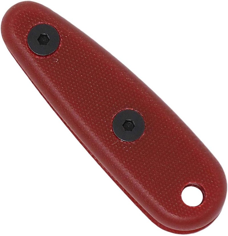 ESEE Izula Knife Handle Scales, Grip Upgrade for Fixed Blade Hunting Knives, Made in USA Camping, Hiking, Survival & Tactical Knife Handle Accessory, Outdoor Gifts for Men (Crimson Red G10) - Image 1