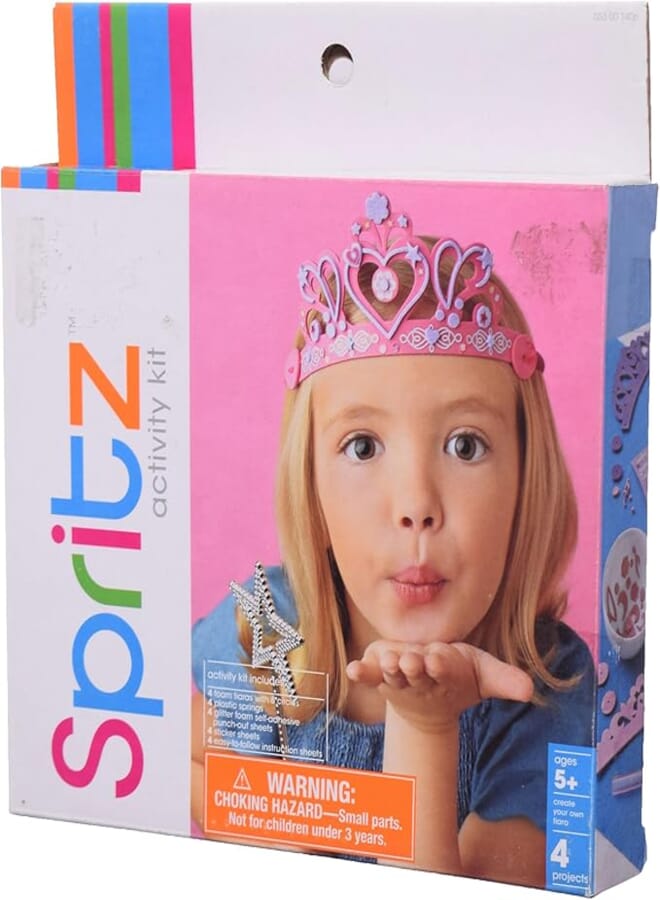 Spritz Art Paper Accessories Set For Girls - Multi Color - GTG TOYS