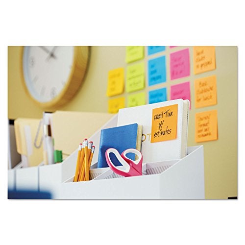Post It Post-it Super Sticky Notes, 24 Sticky Note Pads, 3 x 3 in., School Supplies, Office Products, Sticky Notes for Vertical Surfaces, Monitors, Walls and Windows, Energy Boost Collection - Image 2