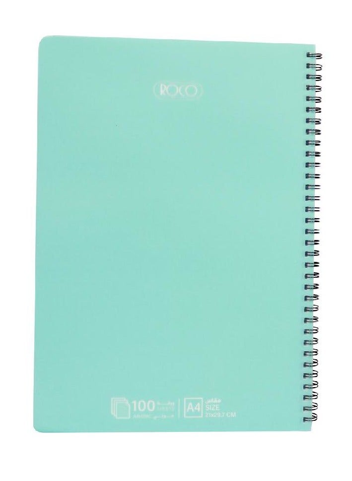 ROCO Arabic Notebook Of 100 Sheets A4  - Image 1