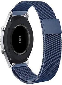 Bikson Milanese loop strap wrist band for smart watch huawei gt2 / gt - navy blue 