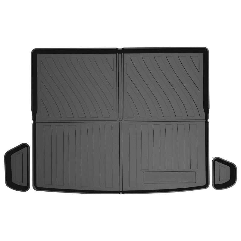 Mixsuper Custom Fit for Cargo Liner 20142022 Jeep Cherokee All Weather Trunk Liner AntiSlip Durable Rear Cargo Floor Mat Black Not for Jeep Grand Cherokee