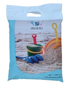 SAND BEACH Sterile white sand weighing 10 kilograms, natural, washed and refined, filtered without dust, safe for children from allergies and skin diseases.  - Image 4