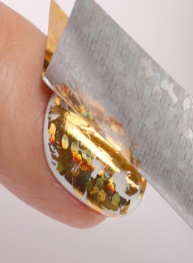 Bluesky Transfer Foil Kit with 12 Trasfer Foil and 1 Foil Gel for Nail Art - Image 3