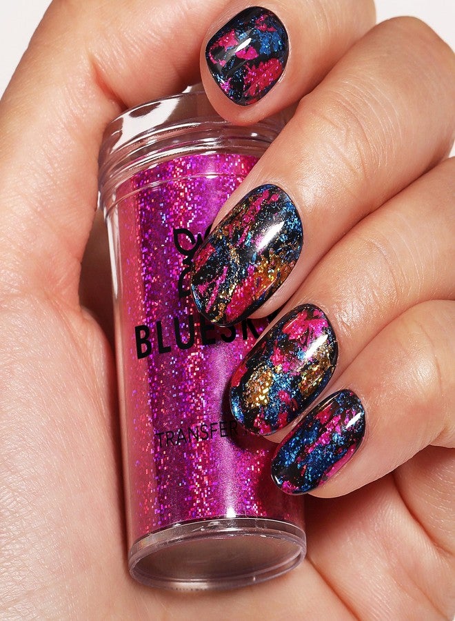 Bluesky Transfer Foil Kit with 12 Trasfer Foil and 1 Foil Gel for Nail Art - Image 5