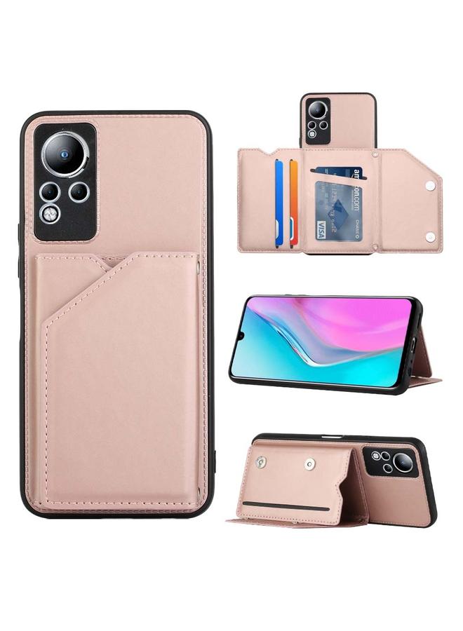 Zaboon Case For Infinix Note 11 Skin Feel PU + TPU + PC Phone Case - Image 1
