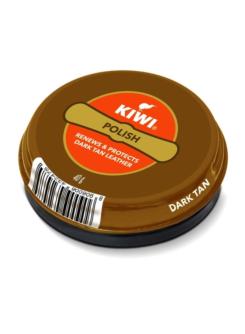 Kiwi Polish Dark Tan Leather  - Image 2