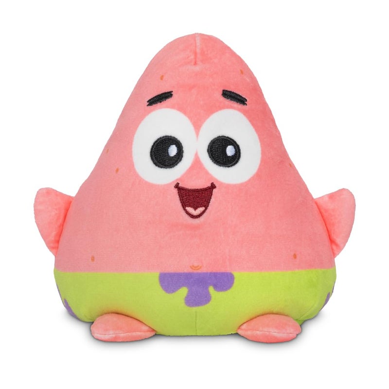 TeeTurtle Reversible Spongebob Squarepants Patrick Star 6-Inch Two-Sided Flip Plush Toy with Embroidered Details - Cute Mini Collectible Plush for Kids, Teens, and Adults - Image 1