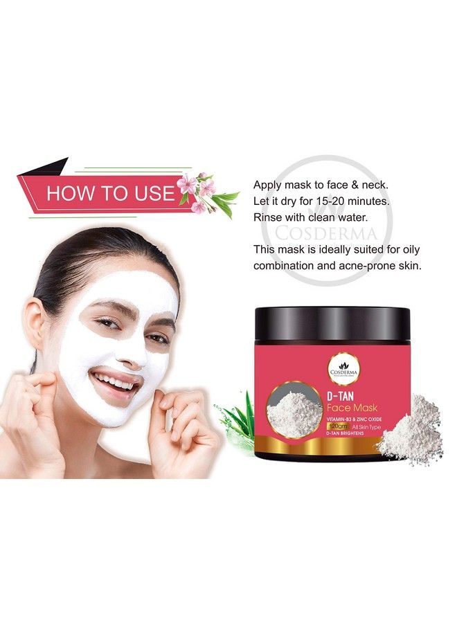 Cosmoderm French Clay Mud Mask Of Lemon Extracts & Nicinamide & Minerals Excellent For Acne & Oil Control Brightening & Lifting Benefits  - Image 4