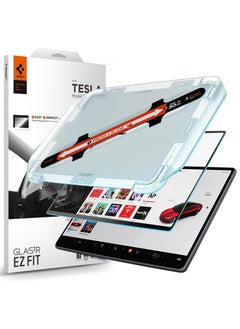 Spigen Glastr Ez Fit for Tesla Model 3 (2024) Highland Dashboard Touch Screen Protector Tempered Glass - Matte Anti Fingerprint / Anti Glare  - Image 1