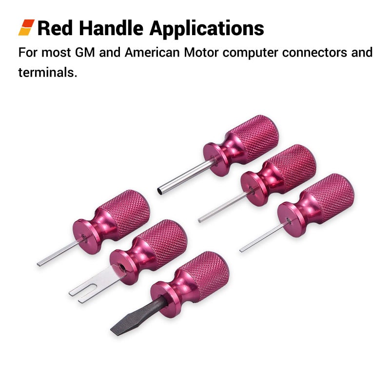 EWK 12 Pcs Universal Automotive Wire Electrical Terminal Release Connector Removal Tool Kit - Image 5