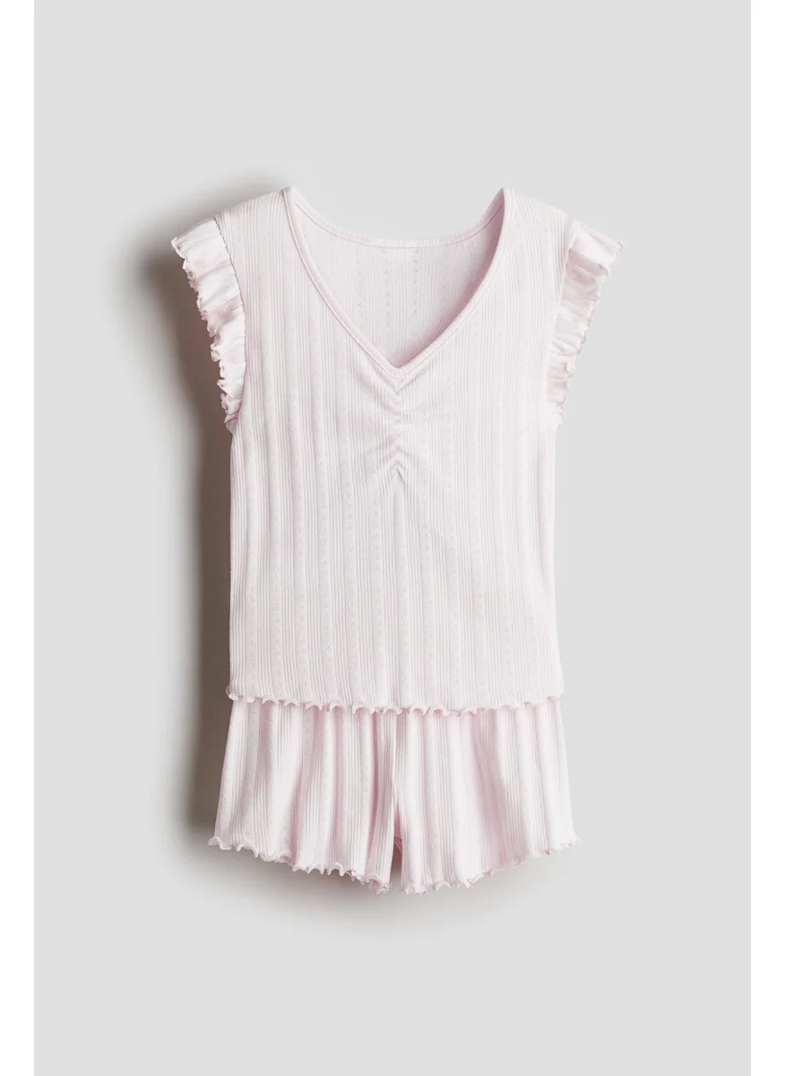 H&M Pointelle Cotton Pyjamas
