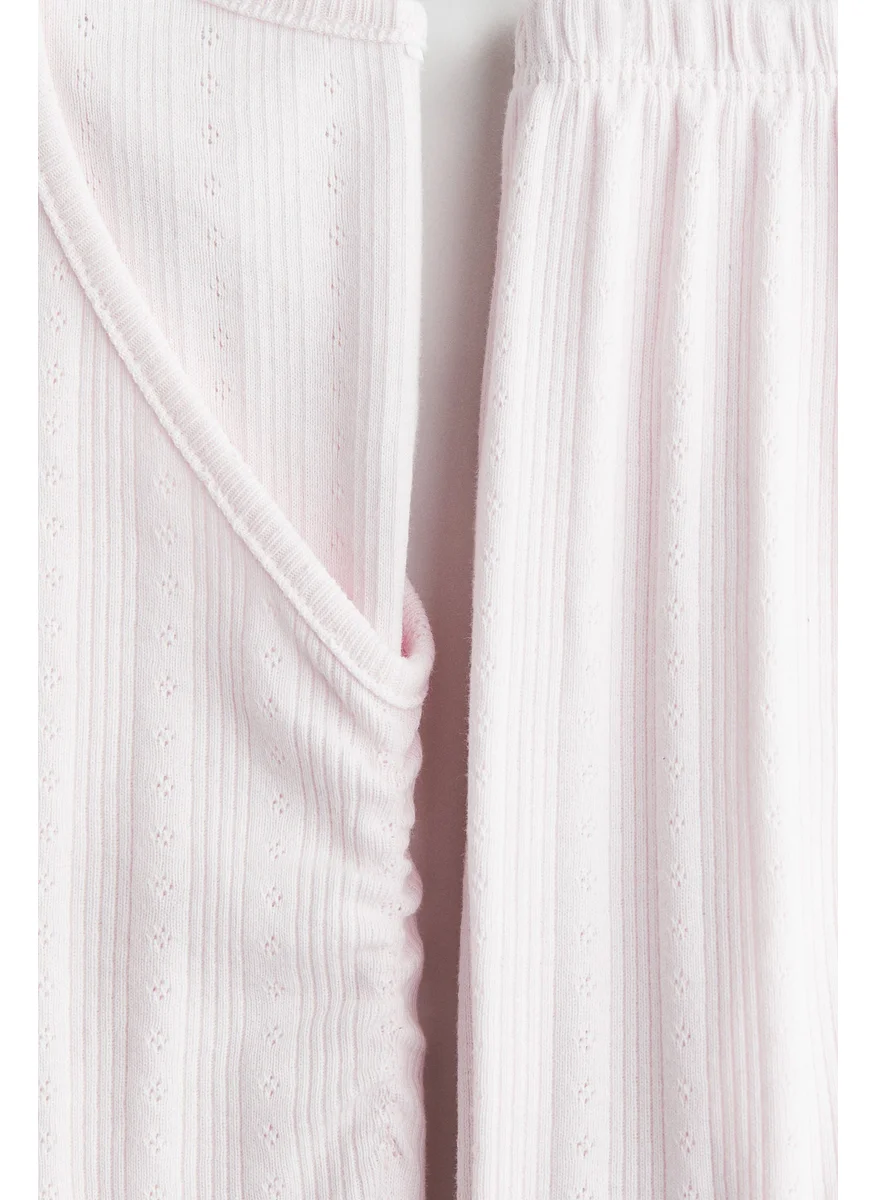 H&M Pointelle Cotton Pyjamas