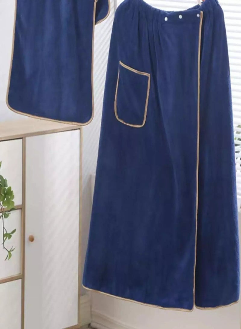 1pc Random Men Bath Skirt & 1pc Towel - Image 2