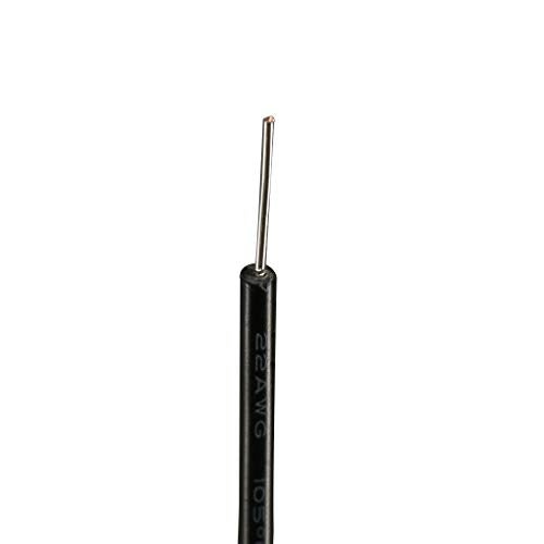 BNTECHGO 22 Gauge PVC 1007 Solid Electric Wire Red and Black Each 100 ft 22 AWG 1007 Hook Up Tinned Copper Wire - Image 4