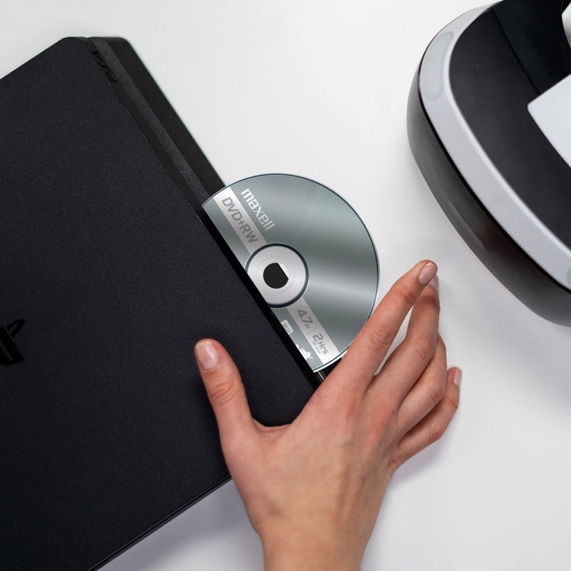 Maxell Dvd+rw Rewritable Disc, 4.7 Gb, 4x, Spindle, Silver, 15/pack - Image 5