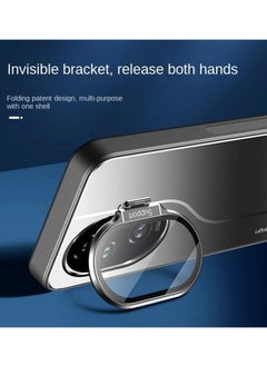 General Case Compatible with Camera Protective Bracket Buckle Case For Honor 200 Pro Car Holder Cover，Hidden bracket，Metal lens ring，Non stick fingerprint，case for Honor 200 Pro  - Image 2
