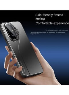 General Case Compatible with Camera Protective Bracket Buckle Case For Honor 200 Pro Car Holder Cover，Hidden bracket，Metal lens ring，Non stick fingerprint，case for Honor 200 Pro  - Image 3