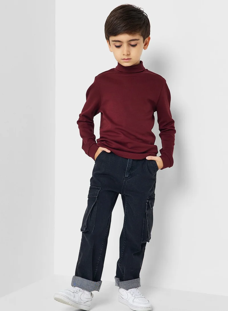 DeFacto Boy Cargo Fit Jeans