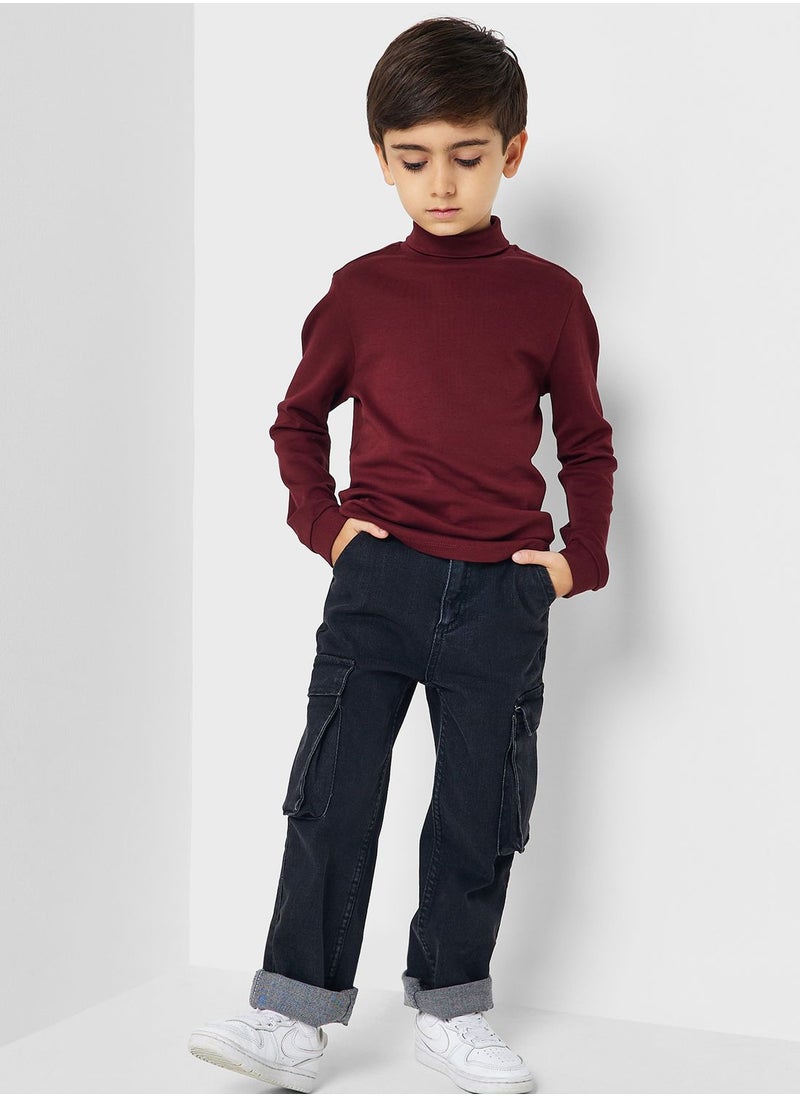 DeFacto Boy Cargo Fit Jeans  - Image 4