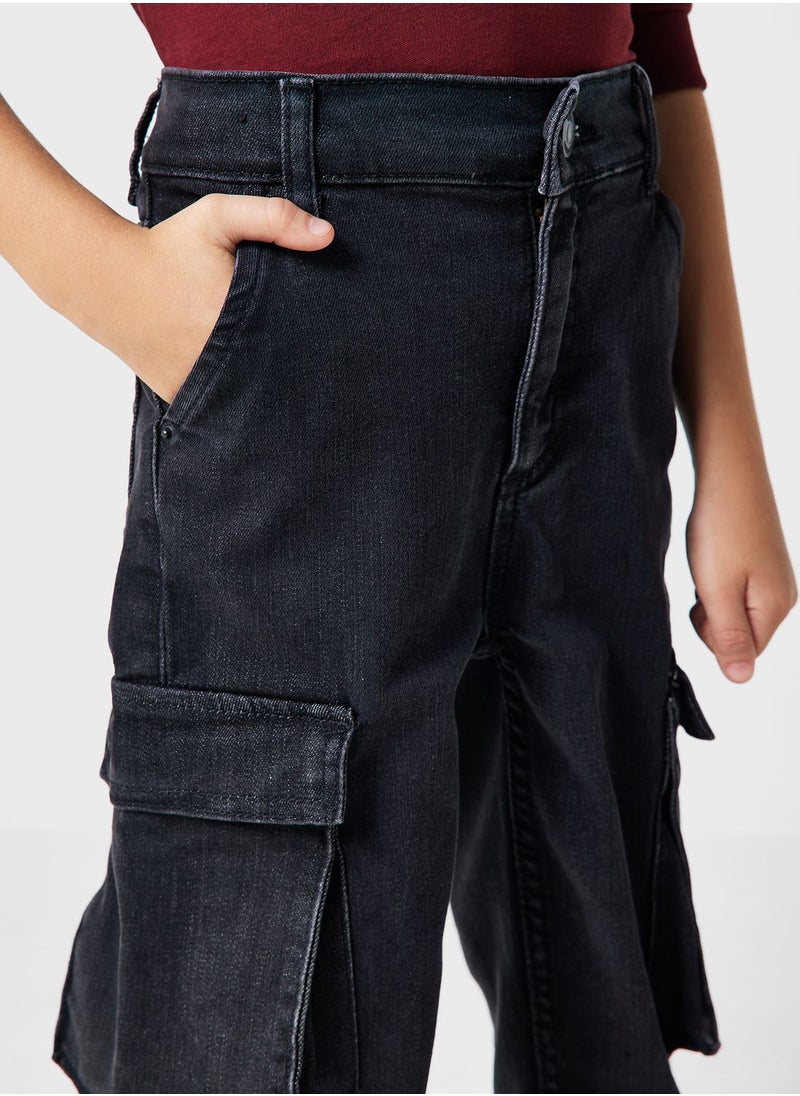 DeFacto Boy Cargo Fit Jeans  - Image 3