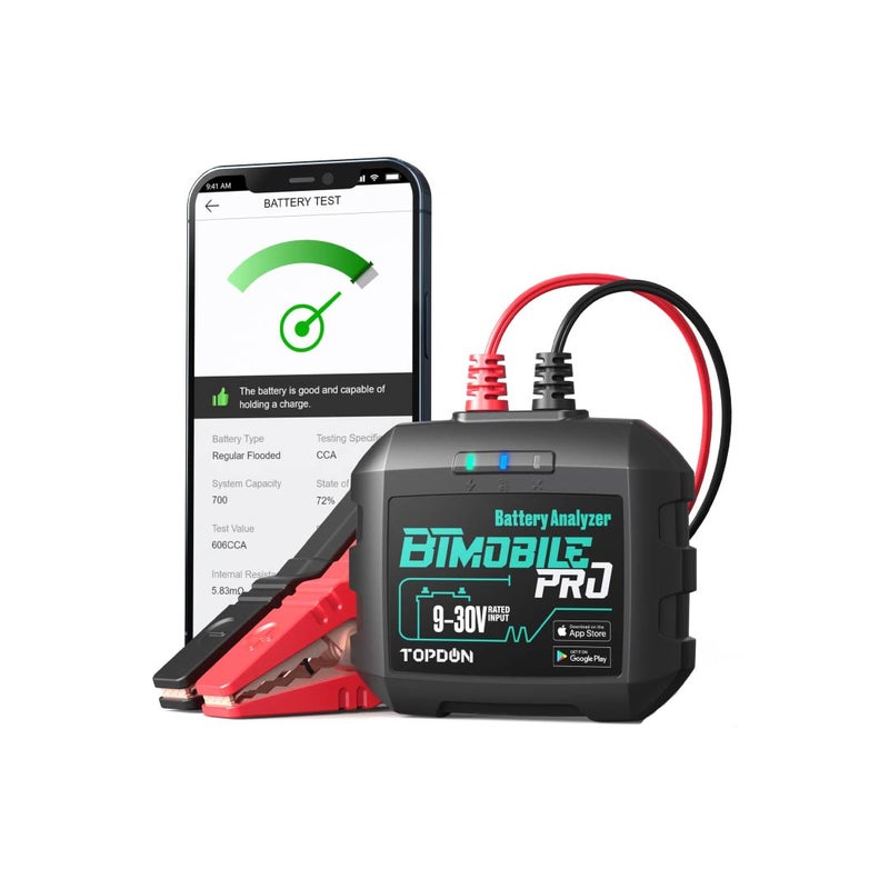 Topdon BTMobile Pro 12V Car Battery Tester Analyzer - Image 1