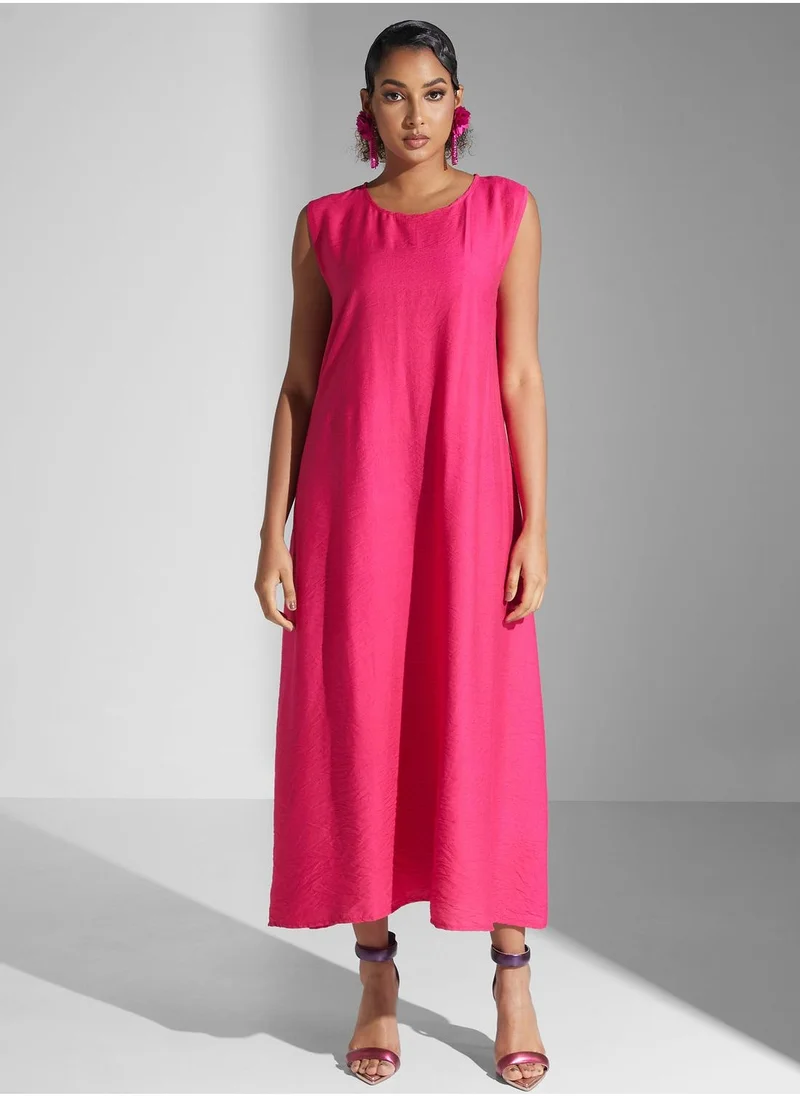 Yaser albik Embroidered Kimono Dress