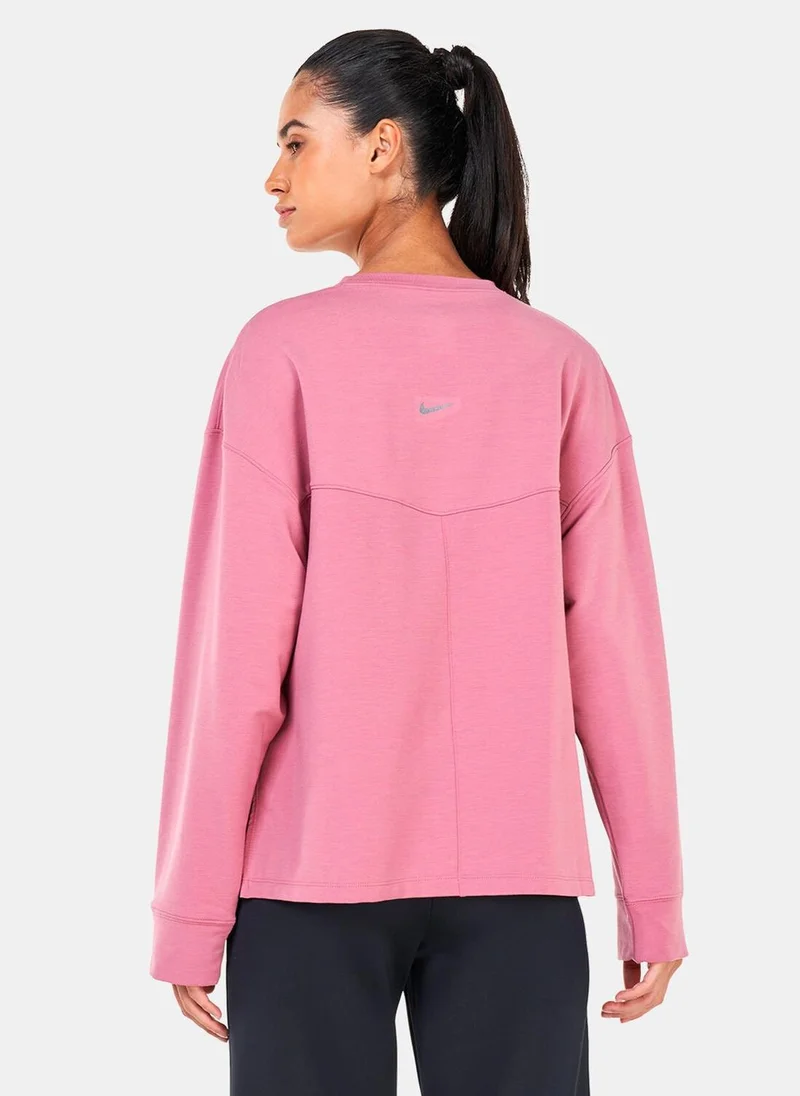Nike Women's Yoga Dri-FIT Crew Sweatshirt