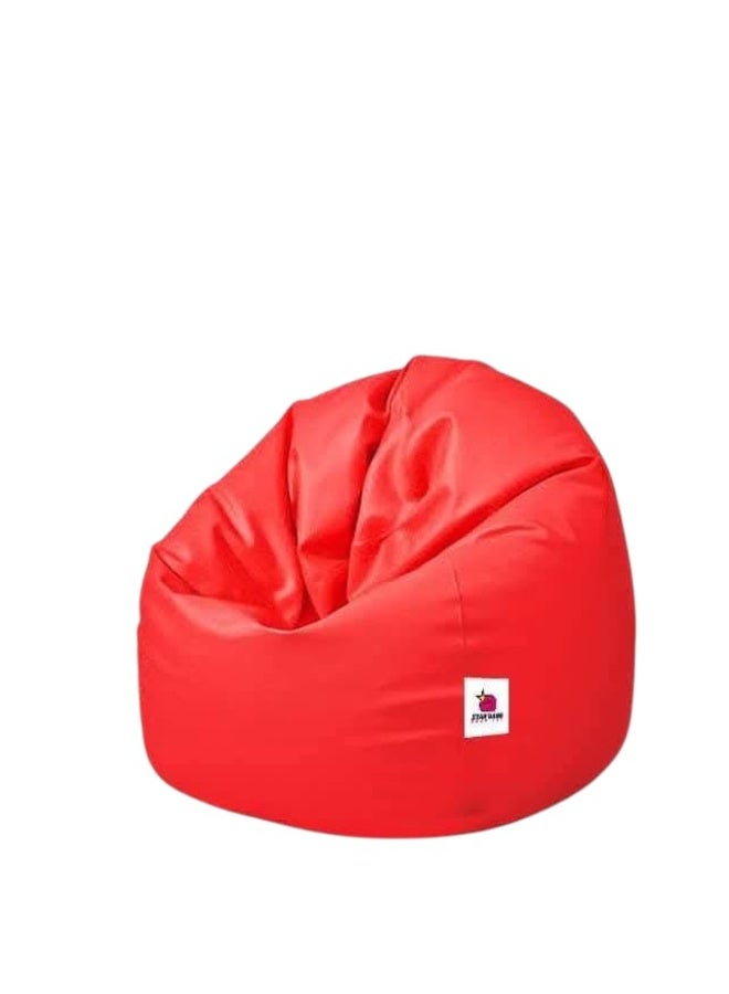 Star Bags - Bean Bags Bean Bag Waterproof Pouf - From Star Bags - 80*70cm - Red - for Adults - Stylish - Image 2