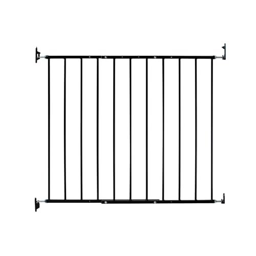 KidCo G2001 Safeway Top of Stairs Quick Release Baby Gate Baby Gate for Stairs Black