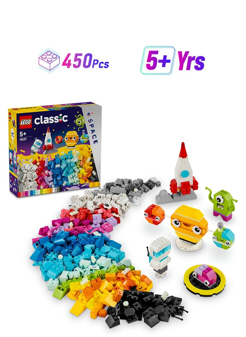LEGO Classic Creative Space Planets Kit 11037 (450) Pieces  - Image 1