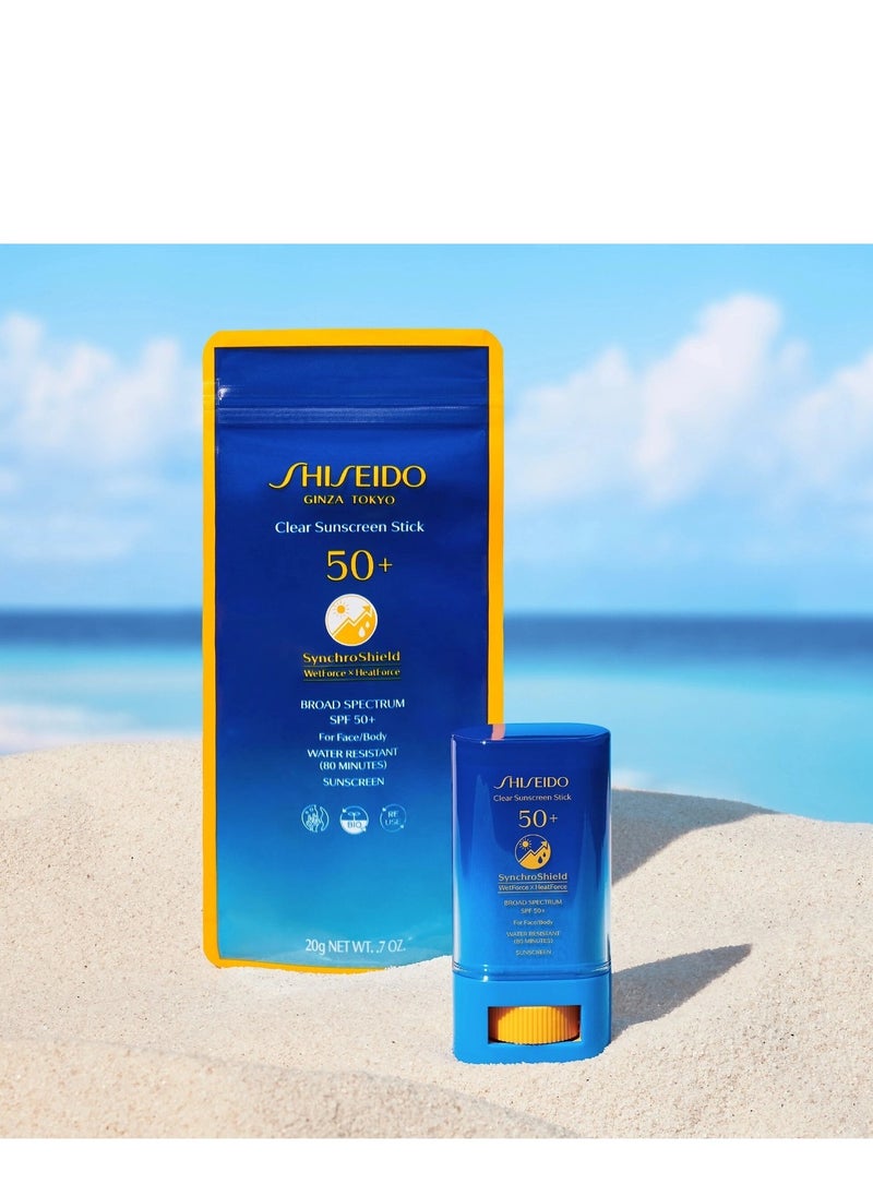 Shiseido Shiseido Clear Sunscreen Stick 50+  - Image 2