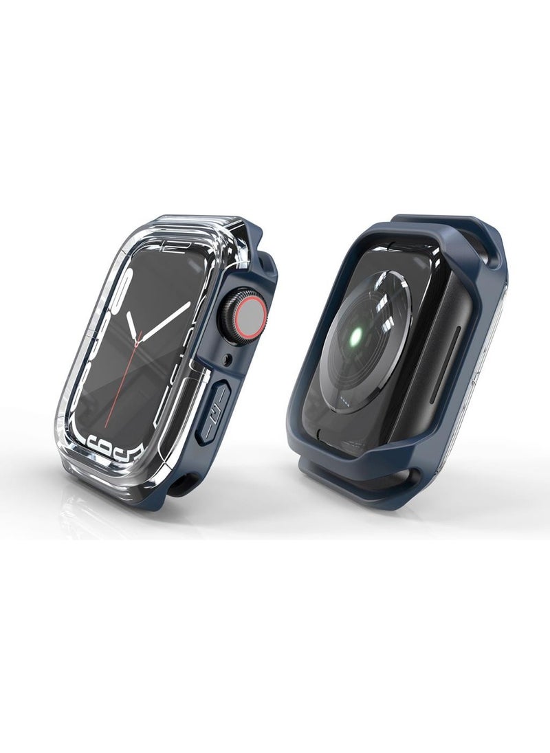 Techmaster Apple Watch 7 8 41MM Compatible Rugged Case Protector 360 Full Protection  - Image 4