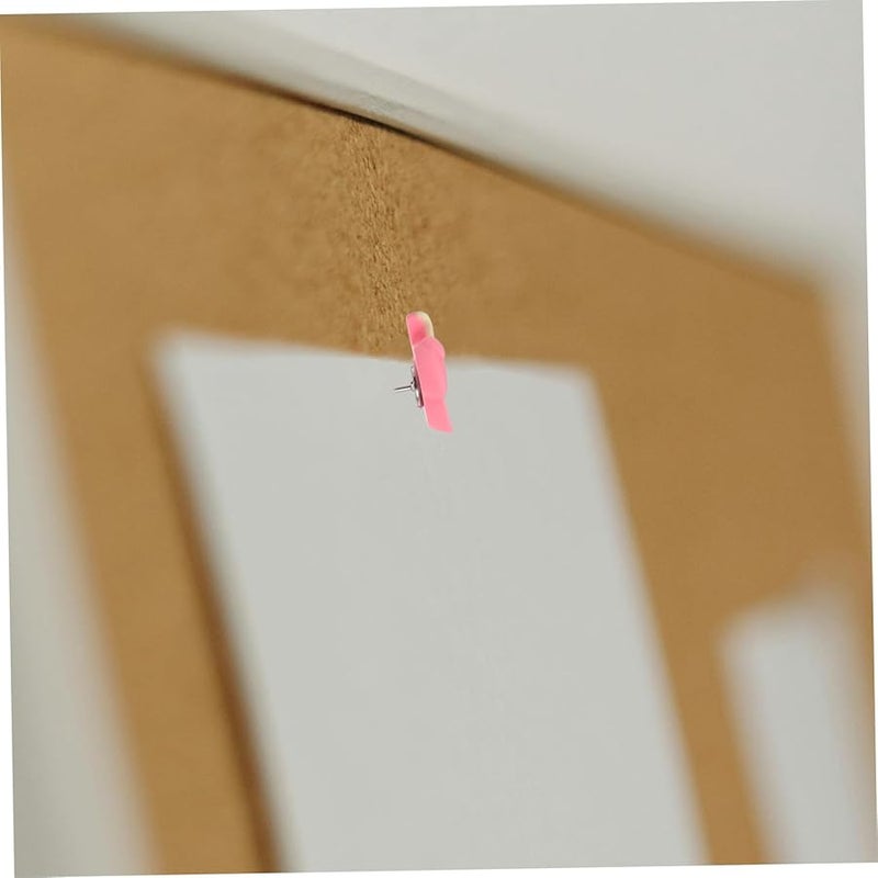 TEHAUX 20 قطعة من الدبابيس الزخرفية على شكل زهور للوحات الفلين وجدران الصور - Image 3