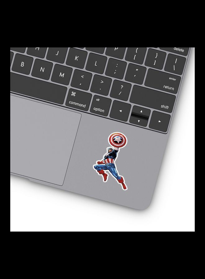 RKN Flying Captain America Stickers - Image 2