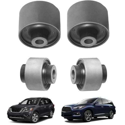 Prefer Warehouse 4Pcs Front Lower Left & Right Control Arm Bushings Kit Compatible with Nissan Pathfinder 2013-2019; Compatible with Infiniti JX35 2013; QX60 2014-2020 - Image 5