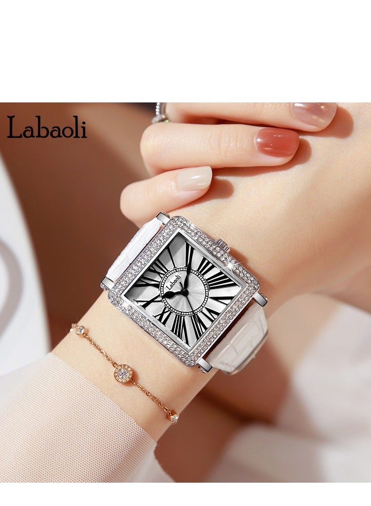 Labaoli Square Belt Watch Simple and Luxury Women's Watch Fashion Quartz Watch - Image 2
