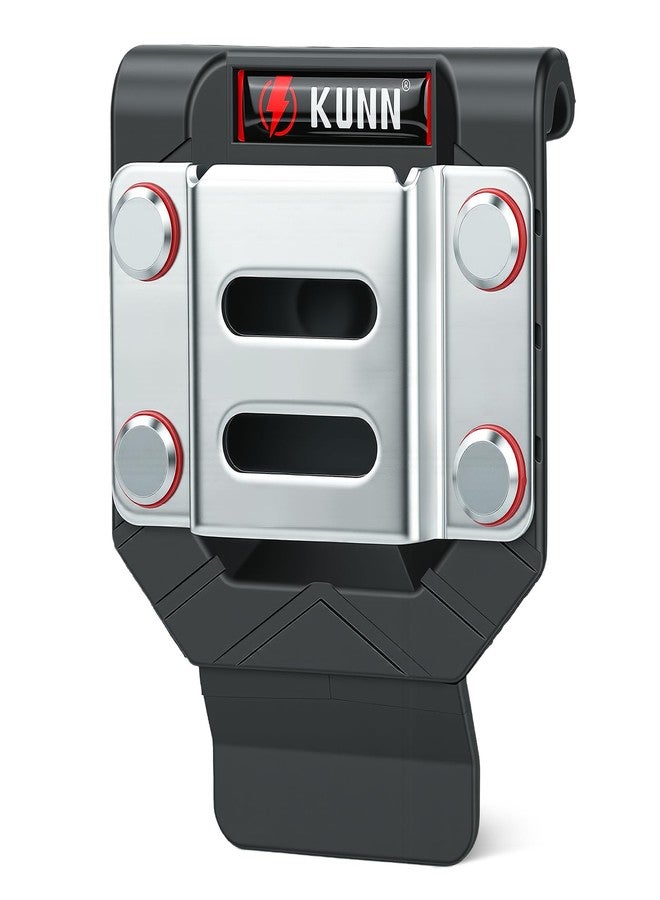 KUNN Drill Holder for Tool Belt, Single Pack Drill Belt Clip & Tape Measure Holster | Low-Profile Quick-Release Holder | Fits Belts Up to 2.7" | for Impact Driver, Nailer - Image 1