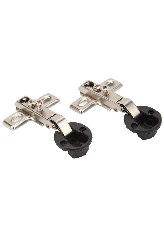 Thoraya 2pcs 26mm Hole Glass Hinge Mini Cabinet Hinge For Cabinet Glass Door  - Image 3
